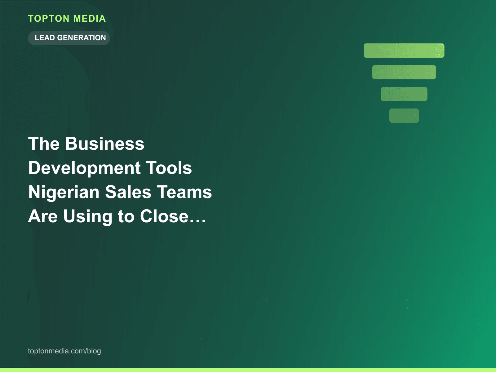 The Business Development Tools Nigerian Sales Teams Are Using to Close More Deals in 2026