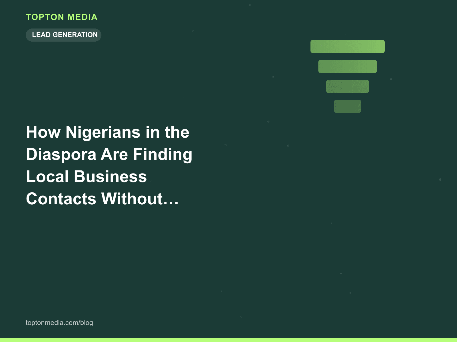 How Nigerians in the Diaspora Are Finding Local Business Contacts Without Traveling Home