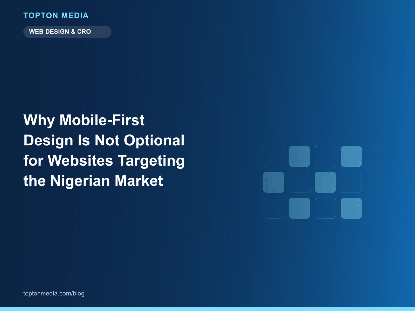 Why Mobile-First Design Is Not Optional for Websites Targeting the Nigerian Market