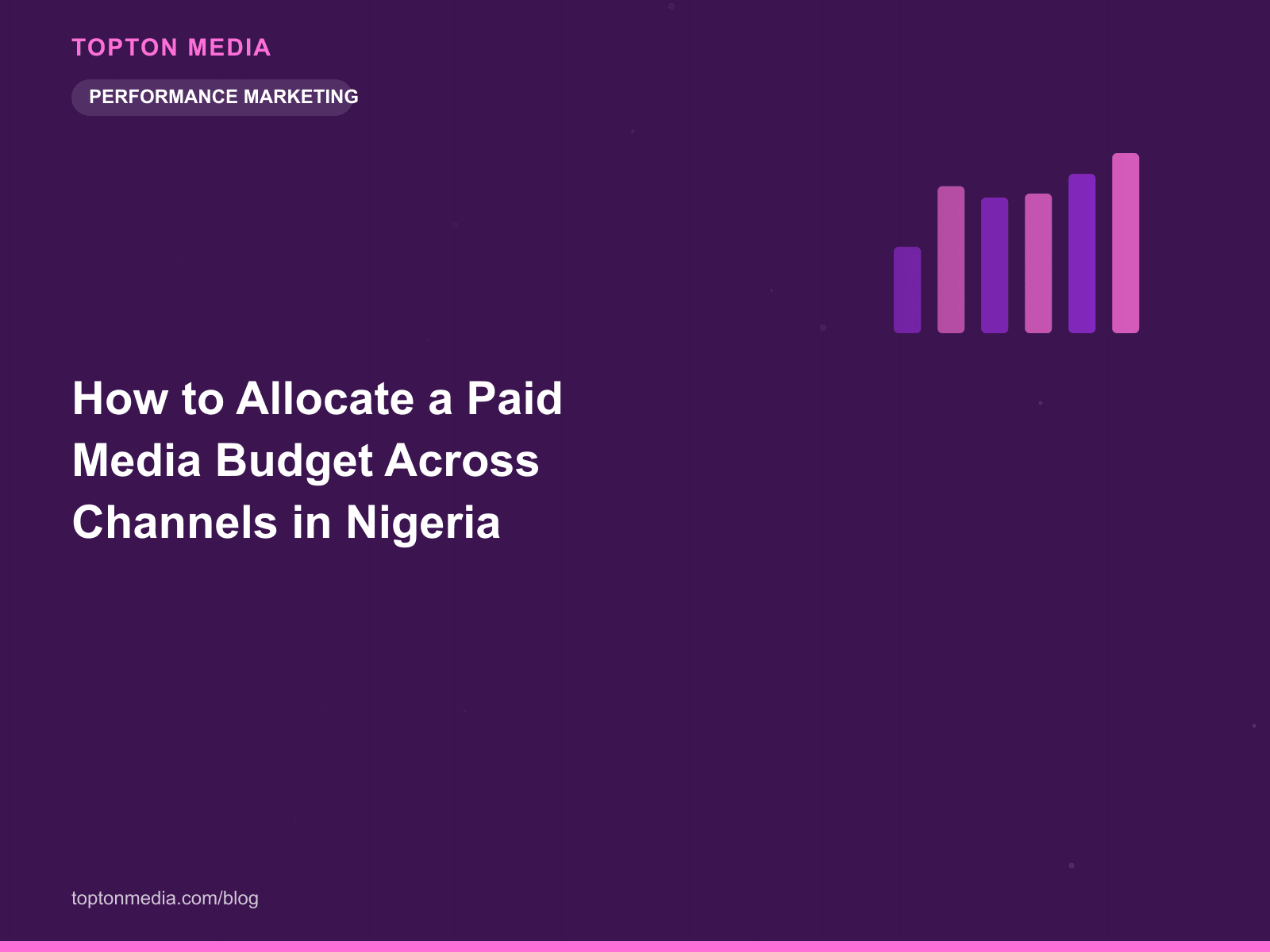 How to Allocate a Paid Media Budget Across Channels in Nigeria