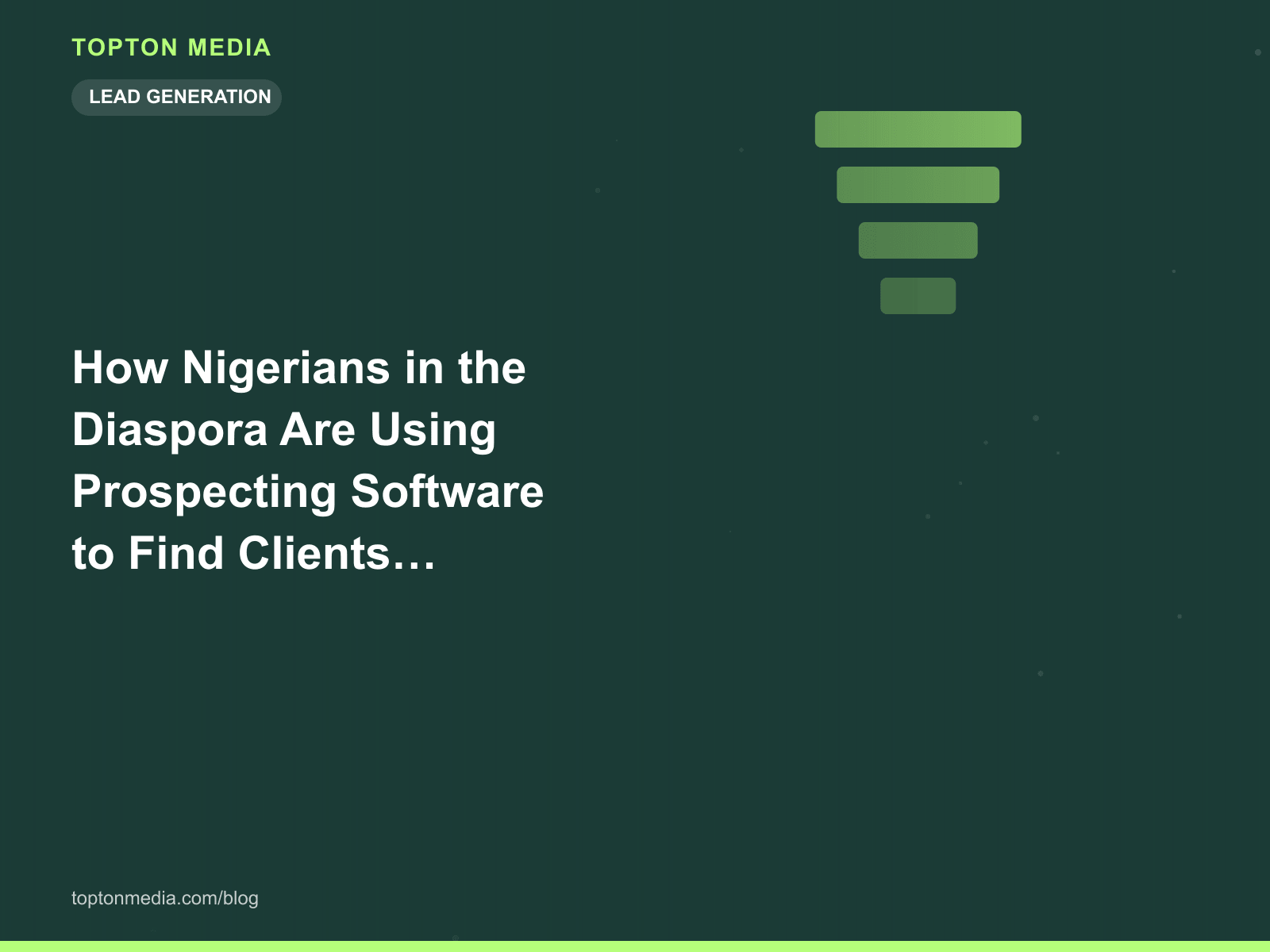 How Nigerians in the Diaspora Are Using Prospecting Software to Find Clients Anywhere in the World