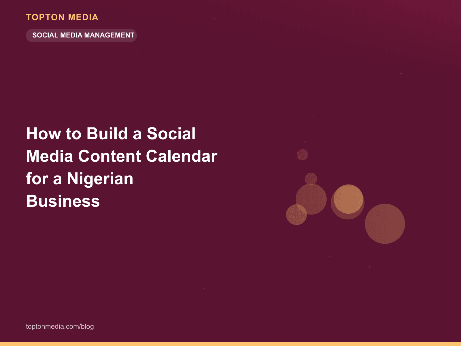 How to Build a Social Media Content Calendar for a Nigerian Business