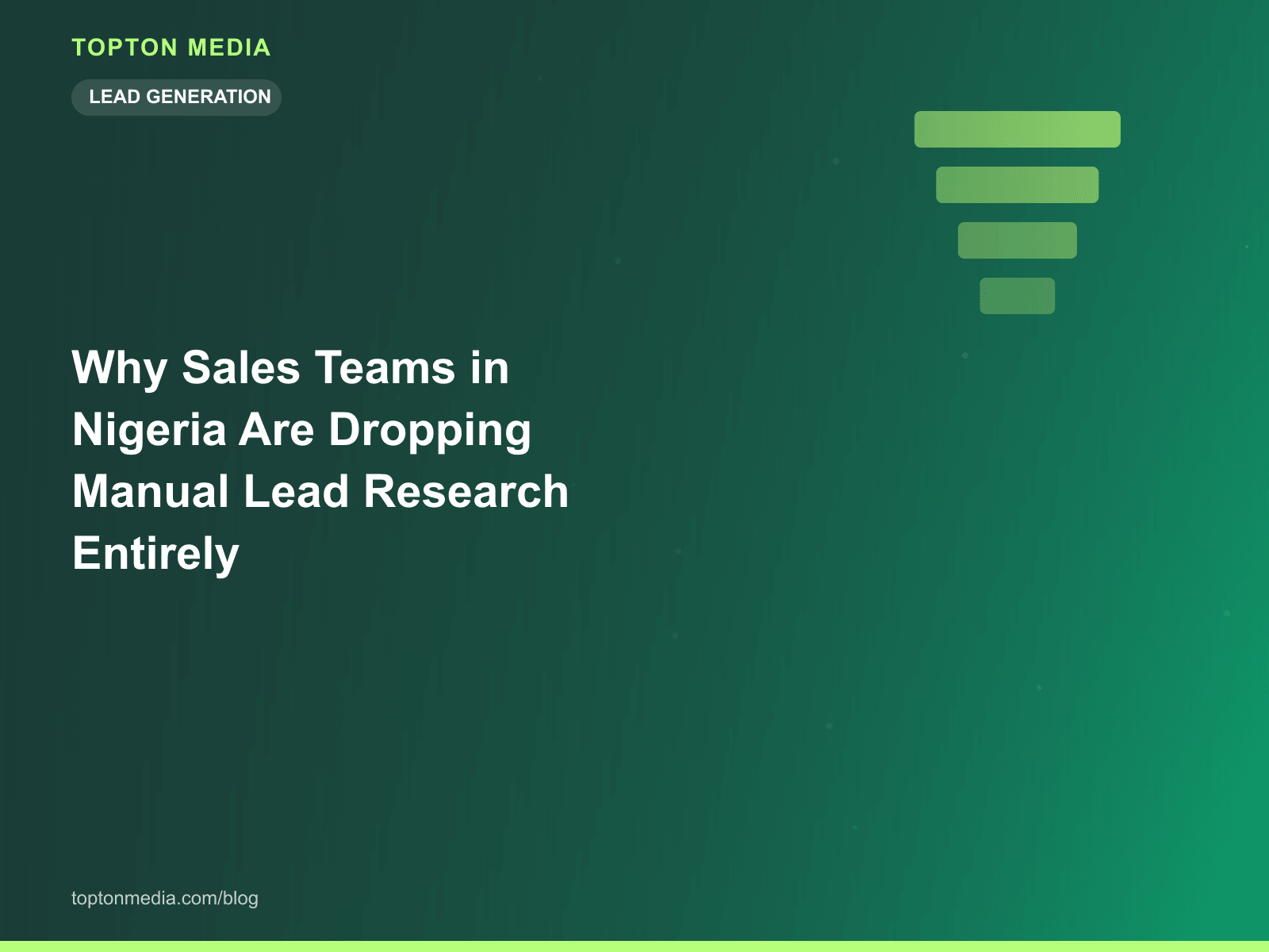 Why Sales Teams in Nigeria Are Dropping Manual Lead Research Entirely