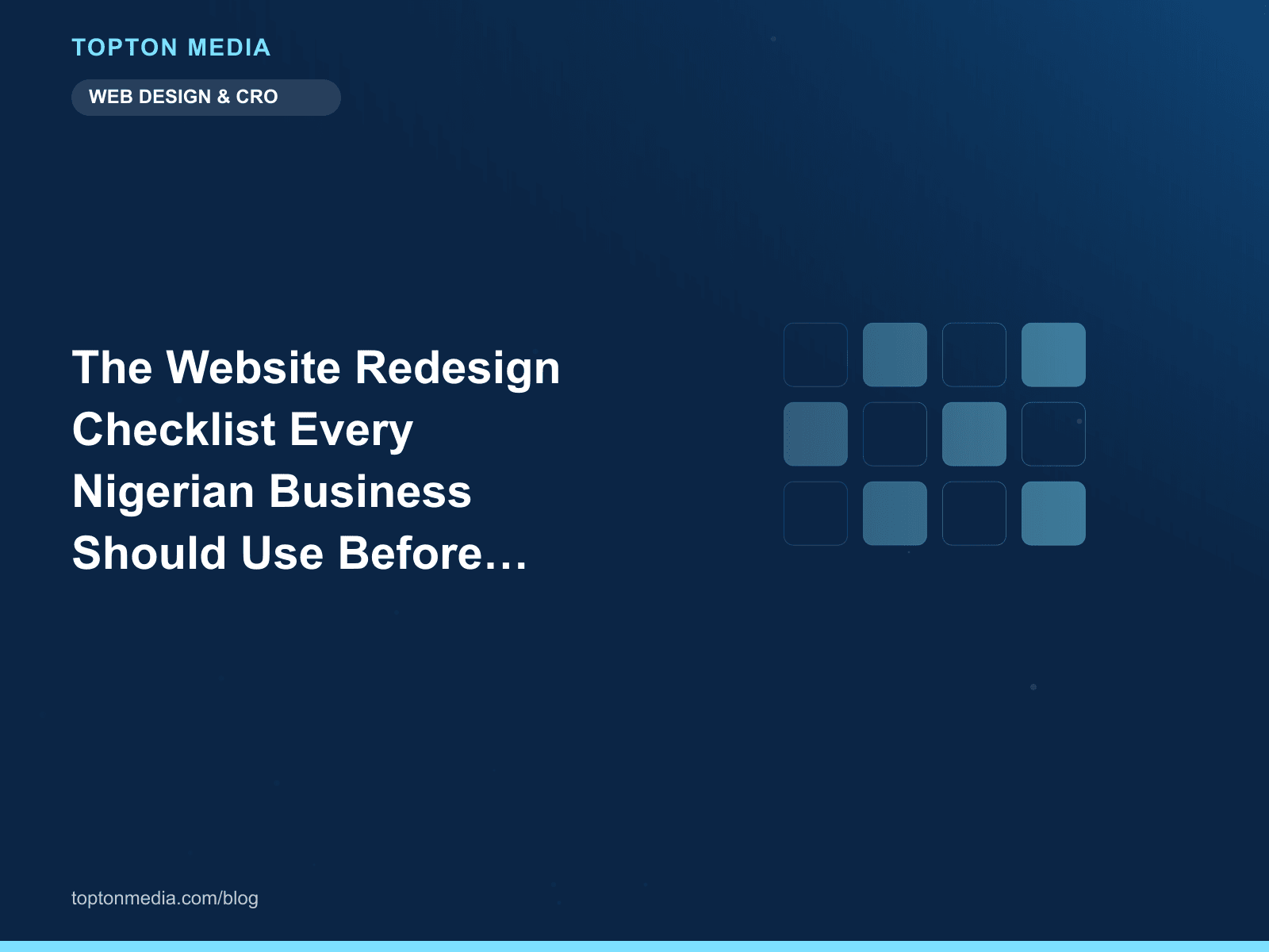 The Website Redesign Checklist Every Nigerian Business Should Use Before Launch