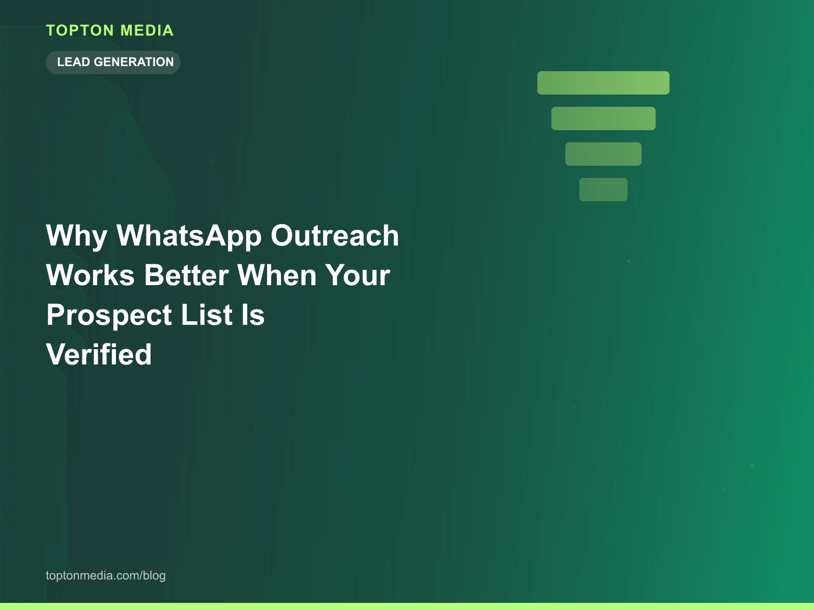 Why WhatsApp Outreach Works Better When Your Prospect List Is Verified